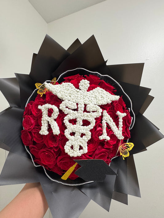 Nurse Goals – Graduation Nurse Bouquet